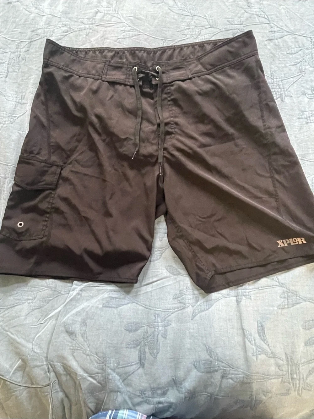 Men's Black Swim Trunks